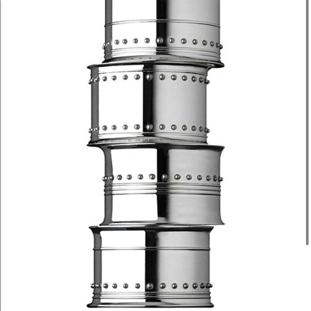 Vera Wang Napkin Ring Holder Set of 4